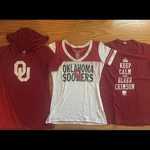 Bundle!! 4 Oklahoma Sooners shirts